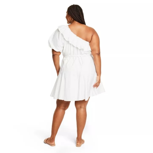 NEW Rhode Rope Tie One Shoulder Mini Dress - Picture 2 of 3